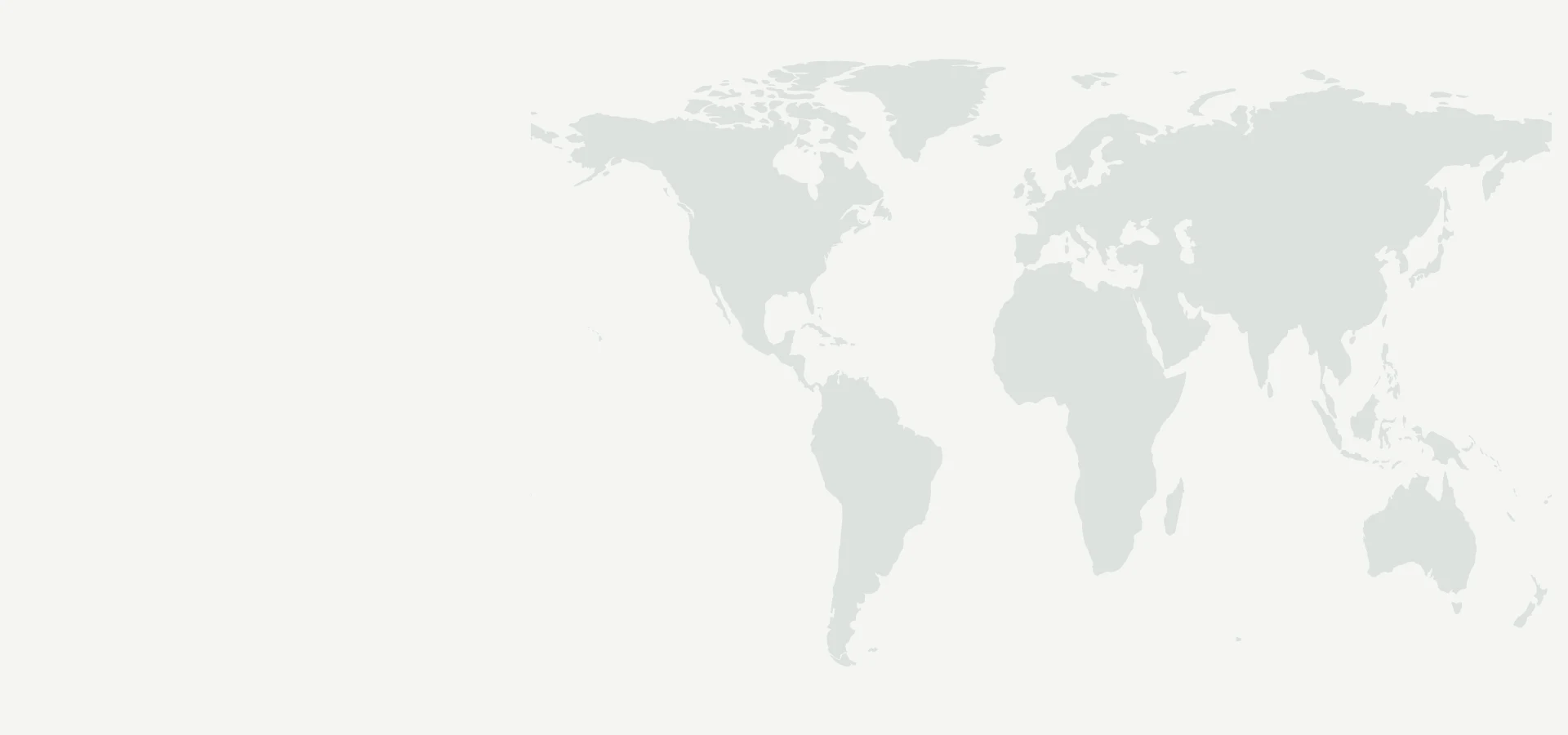 World map showing representative safety footwear buyer markets supported from Hebei, China